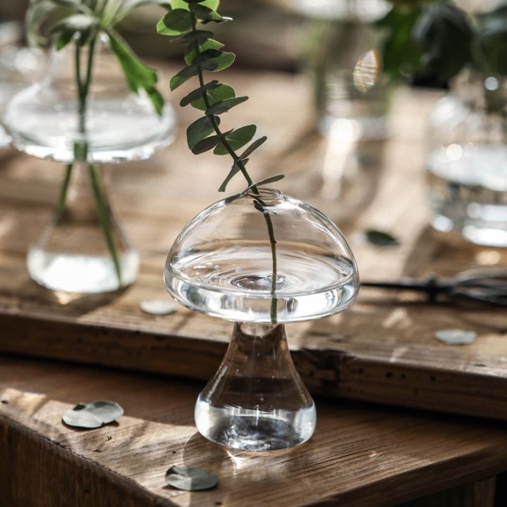 borosilicate-mushroom-model-flower-vase-decorative-glass-hydroponics-planter-home-glassware-ornament-craft-decor-accessories
