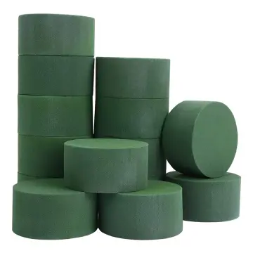 10Pcs Floral Foam Blocks, Flower Holder Flower Styrofoam Green Bricks  Applied Dry or Wet for Artificial Flowers Retail