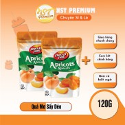 HCM Mứt mơ nhập khẩu Thổ Nhĩ Kỳ APRICOTS 120G DAN D PAK