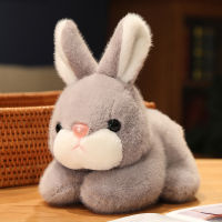??? ของเล่นกระต่ายตุ๊กตากระต่ายน่ารักตุ๊กตาสัตว์นุ่มนิ่มยัดไส้ของเล่นตกแต่งบ้านของขวัญวันเกิด