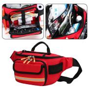 WBMOON First Aid Fanny Pack Large Capacity Portable Pouch Lightweight and