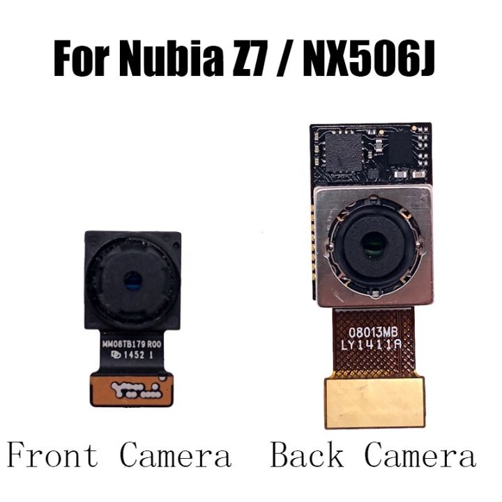 กล้องด้านหลังกล้องหลักมองหลังกล้องขนาดใหญ่และกล้องหน้าสำหรับ ZTE Nubia Z7 / NX506J