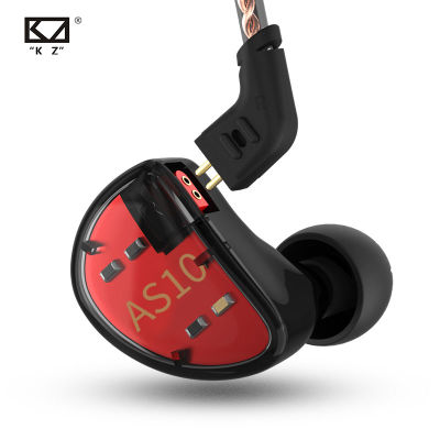 KZ AS10หูฟัง5BA Balanced Armature Driver HIFI Bass หูฟังชนิดใส่ในหู Monitor ชุดหูฟังกีฬาหูฟังตัดเสียงรบกวน