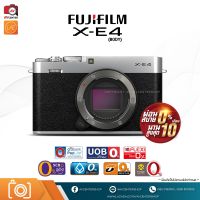 Fujifilm camera  X-E4 Body ผ่อน 0% นาน 10 เดือน (รับประกัน 1 ปี By AVcentershop)