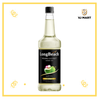 LongBeach ลองบีชไซรัป กลิ่นมะพร้าวน้ำหอม 740 ml