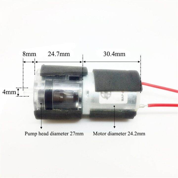 new-arrival-f20540q-1ชิ้น3v-6v-370ปั๊มลมปั๊มลมใสปั๊มไดอะแฟรมเติมอากาศสำหรับตู้ปลาปั๊มออกซิเจน-diy