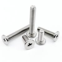 CM M1.4 M1.6 M2 M2.5 M3 M4 M5 M6 M8 A2-70 304 Stainless Steel Cross Phillips Ultra Thin Super Low Flat Wafer Head Bolt Screw Nails Screws Fasteners