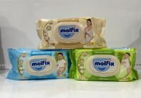 Molfix Wet Wipes โมฟิกทิชชู่เปียกจากธรรมชาติ ปริมาณ 80 Free 20 แผ่น