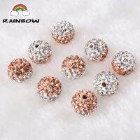 【CW】☏  Shambala Clay Disco Beads Jewelry making 10pcs/lot 11mm