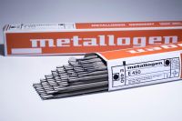 ลวดเชื่อมพอกแข็ง E450 METALLOGEN ขนาด 3.2mm ลังละ20กก