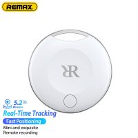 Sauceret Remax Smart Mini Tracker สำหรับ Ios/android Wireless 5.2 Air Tag Key Child Pet Finder Remote Recording 0802