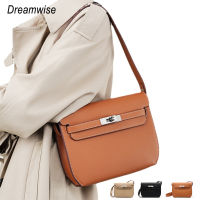 Dreamwise Crossbody กระเป๋าสะพายไหล่สำหรับผู้หญิงหนังวัวแท้แฟชั่น Commuter ใต้วงแขนกระเป๋าสะพายข้างใหญ่ความจุ2381