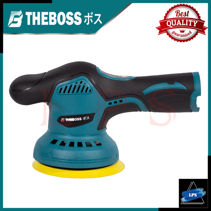 theboss-เครื่องขัดกระดาษทราย-เครื่องขัดสีรถยนต์ไร้สาย-เครื่องขัดเงาไร้สาย-ขัดสีไร้สาย-ขนาด-5-นิ้ว-รุ่น-118v-การันตีสินค้า