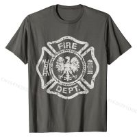 Polish Firemen Firefighter Polska Poland T-Shirt Slim Fit Cotton MenS Tops T Shirt Comfortable Funny Tshirts S-4XL-5XL-6XL