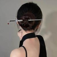 Punk Metal Swords Hairpin Chinese Hair Sticks Women DIY Hairstyle Anti Fall Firm Holding Hair Fork Hair Clip Chopsticks Jewelry Haberdashery