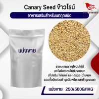 ข้าวไรน์ Canary seed อาหารนก อาหารสัตว์ (แบ่งขาย 250G /500G /1KG)