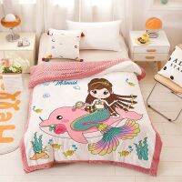 【Ready】? Kindergarten childrens washed cotton quilt spring and autumn quilt summer cool quilt nap air-conditioning quilt baby thickened velvet quilt