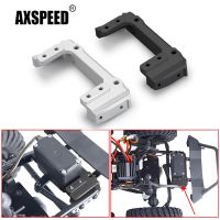 AXSPEED Aluminum Alloy Front Bumper Mount Servo Stand for Axial SCX10 II 90046 90047 Jeep Wrangler 1/10 RC Crawler Car Parts