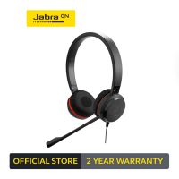 Jabra Evolve 30 II UC Stereo หูฟังประชุมออนไลน์ USB Headset for Conference Calls  หูฟังทำงาน หูฟังมีไมค์