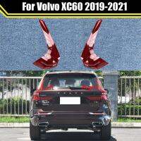 ที่ครอบไฟท้ายรถสำหรับวอลโว่ XC60 2019 2020 2021หน้ากากปิดหน้าที่บังไฟเบรคเคสปกป้องด้านหลังอัตโนมัติ