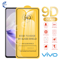 ฟิล์ม V25e กระจกนิรภัยสำหรับ V27e X60 VIVO 119D ครอบคลุมเต็มรูปแบบ V23e V21e V21 V20 X70 5G Pro IQOO 119D