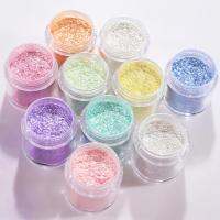 【CW】✙  1 Bottle 5g Pink Glitter Sequin Holographic Paillette Manicure Part