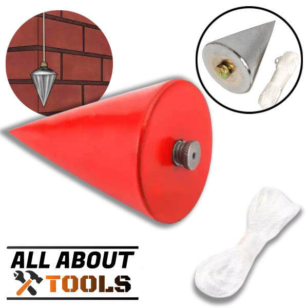 (AAT) 1 PC 300G Straight Weight Plummet Pointed Tip Plumb Bob Lazada PH