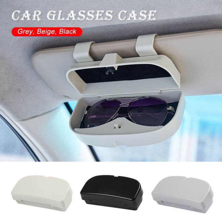 JPK【Ready Stock】Universal Car Visor Glasses Holder HookOn Sunglasses