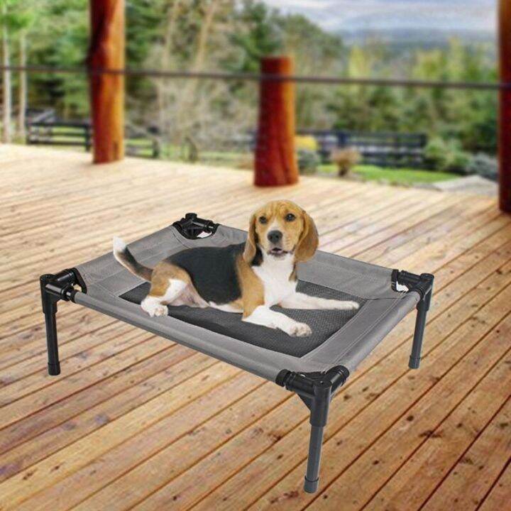 Elevated Dog Bed Raised Pet Cots For Small Dog Portable For Indoor And