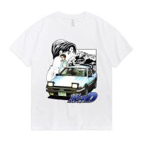 Initial D Manga Takumi Drift Mens T Shirt Shirt Short Sleeve Summer Fashion O-Neck Cotton T-Shirt Japanese Streetwear Tshirts XS-4XL-5XL-6XL