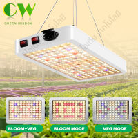 ไฟปลูกต้นไม้ LED Grow Light เต็มสเปกตรัม แสงอาทิตย์ 900W SMD2835 แสงดี ไฟเลี้ยงต้นไม้โตเร็ว2เท่า เหมาะสำหรับพืชทุกชน