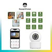 Guoan Vision Smart Life 1080P กล้อง Ip 2K ระบบเฝ้าระวัง2mp จอภาพ Cctv พร้อมกล้องกล้องติดห้องเด็กไวไฟ