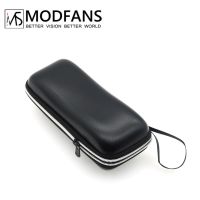 Glasses Case For Sunglasses Eyeglass Case High Quality Black Leather Cover Eyewear Box With Soft Cleaning Lens Cloth