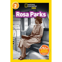Original English picture book National Geographic Kids Level2:Rosa Parks National Geographic grading reading childrens science encyclopedia English childrens book original English version