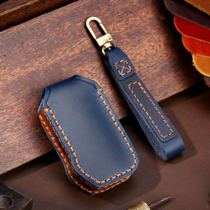 luxury-leather-car-key-case-cover-fob-protector-keychain-accessories-for-kia-sportage-r-k5-k4-k2-kx3-seltos-keyring-holder-bag