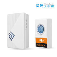 V022a New Smart Wireless Doorbell Electronic Music Doorbell Home Wireless Remote Control Doorbell Without Wiring