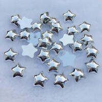 Wholesale 300pcs 12mm Shining Five-pointed star flatback Acrylic Rhinestone stones and crystals costume Button Accessories