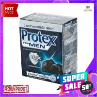 โพรเทคส์ สบู่ก้อน ฟอร์เมน สูตรแอคทีฟ ชาร์โคล ขนาด 65 กรัม แพ็ค 4 ก้อนProtex Bar Soap For Men Active Charcoal 65 g x 4