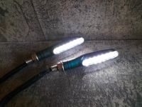 ไฟเลี้ยว For KAWASAKI Z650 Z750 Z800 Z900 Z1000 ZX6R ZX10 Versys 650 1000 UNIVERSAL 10MM Motorcycle turn Signal indicators LED