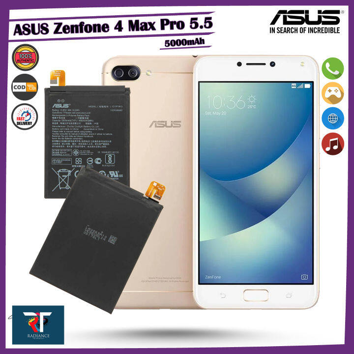 ASUS Zenfone 4 Max Pro 5.5 Battery 5000mAh | Model:C11P1612