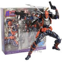 Eiffel Amazing Yamaguchi Revoltech Series 011 Deathstroke PVC ตุ๊กตาขยับแขนขาได้ตุ๊กตาสะสมของเล่นตุ๊กตา