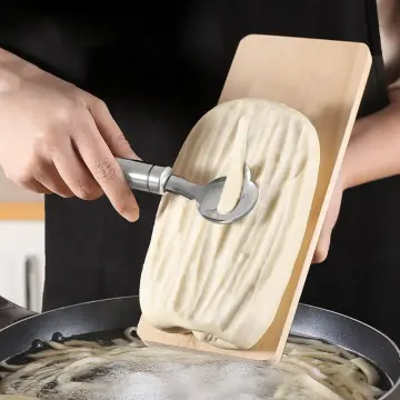 Stainless Steel Dough Docker Spaghetti Maker Lattice Roller Noodle Cutter  Tool C