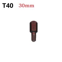 1PC Torx ไขควง Bits 30มม.และ75มม.Hex Shank T20 T25 T30/T40/T45/T50/T55