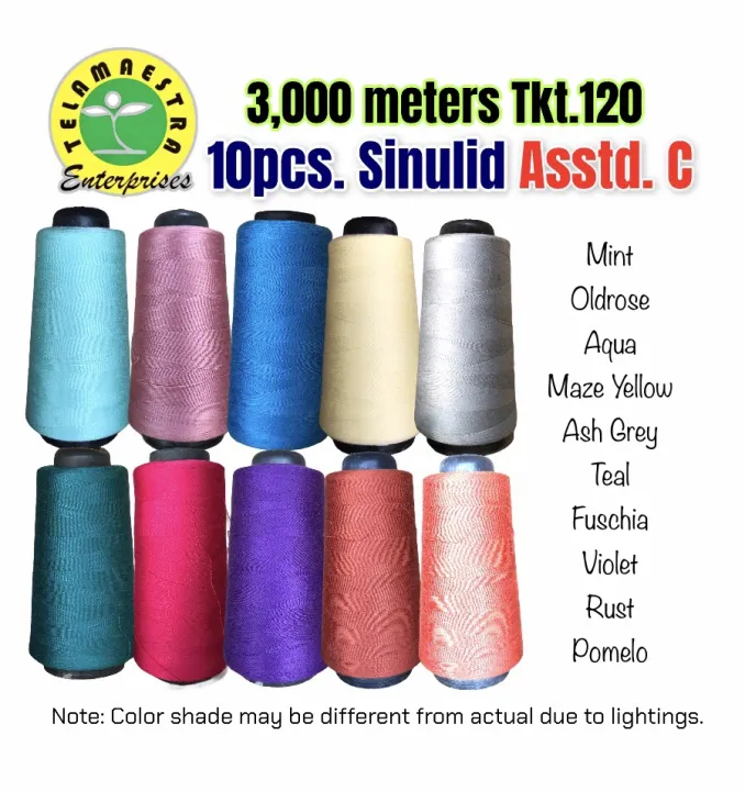 10's Cotton Sewing Thread Sinulid per Kilo tkt.120 Lazada PH