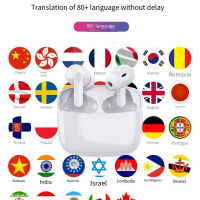 Wireless Bluetooth Translator Earphone 84 Languages Travel Instant Translate Smart Voice Translator Translation Headphones