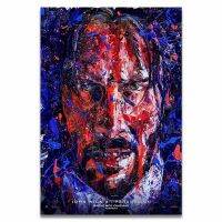 John Wick Chapter 3ภาพยนตร์ผ้าใบโปสเตอร์ Wall Art พิมพ์-12X18 24X36นิ้วภาพตกแต่ง WallCanvas-เหมาะสำหรับตกแต่งห้องนั่งเล่น Liyanhong2