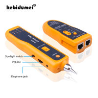 Kebidumei ศัพท์ลวดติดตาม T RACER หมึก RJ11 RJ45 Cat5 Cat6อีเธอร์เน็ต LAN เครือข่ายเคเบิ้ลทดสอบตรวจจับสาย Finder