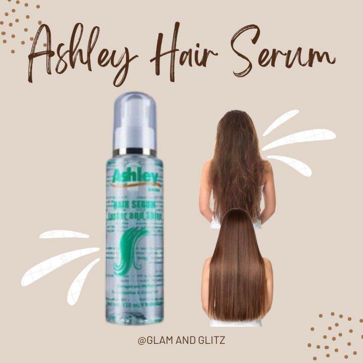 AUTHENTIC ASHLEY HAIR SERUM LUSTER AND SHINE 120ML HAIR CARE/HAIR SERUM/HAIR SHINE TREATMENT