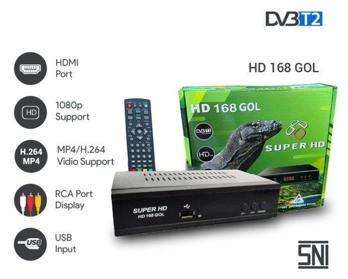 STB Super HD KOMODO Set Top Box Siaran TV Digital SUPER HD KOMODO