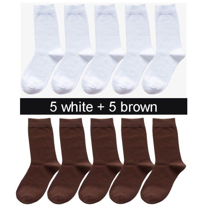 10-pairs-high-quality-spring-autumn-mens-cotton-socks-size-38-45-long-socks-for-men-dress-socks-male-gifts-business-casual-sox